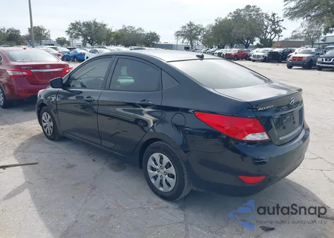 2017 Hyundai Accent Se z USA, uszkodzony, nr VIN KMHCT4AE4HU222420